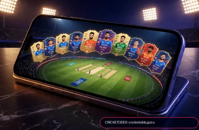 Cricketodds (cricket betting odds) fantasy cricket & matchday visual 1